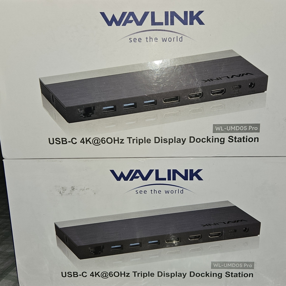 Wavlink USB-C 4K Triple Display Docking Station
